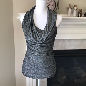 Express shimmery sleeveless top
